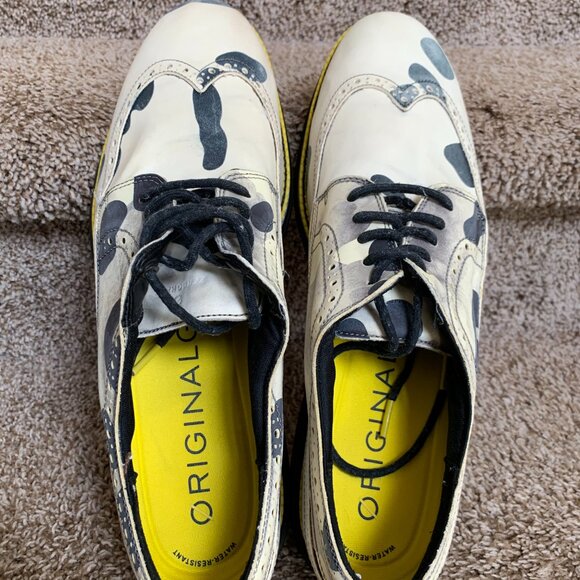 Cole Hann Original ZeroGrand Men\'s Camo Golf Oxford. main image 6